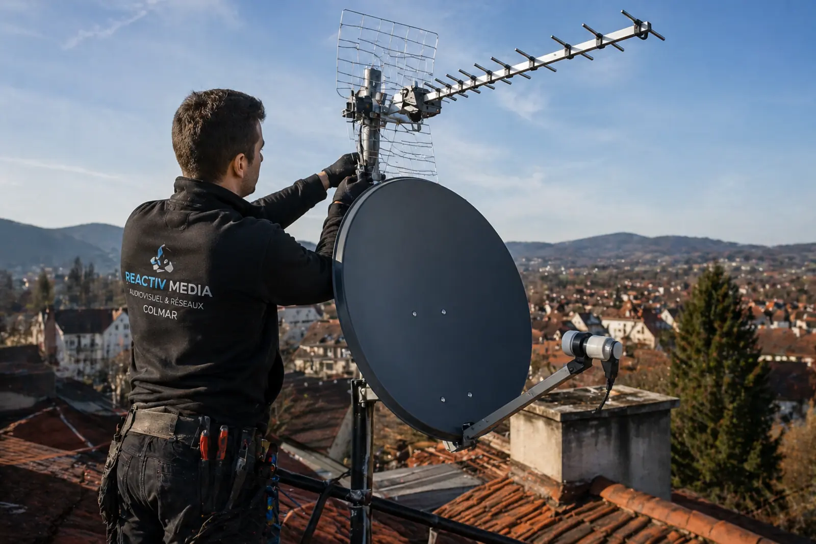 Antenniste Colmar - installation, dépannage antenne TV et satellite